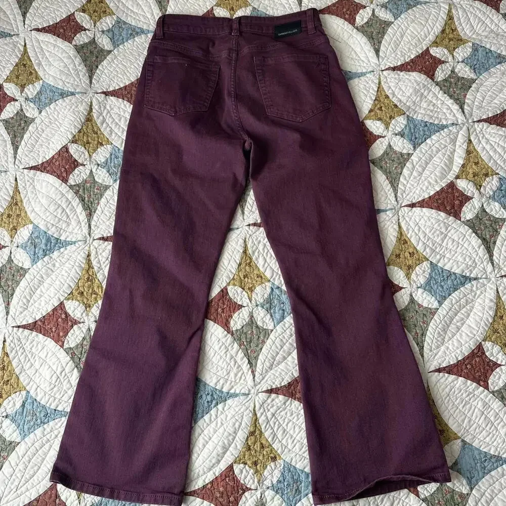 Current/Elliott The Boulevard Truffle high-waisted bootcut jeans Size 27”